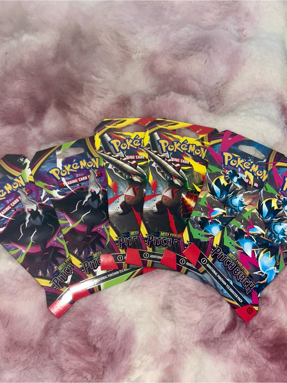 🔥 Pokémon TCG Mega Evolution — 6 Sealed Booster Packs